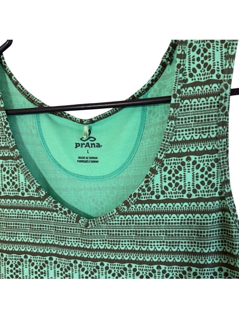 Prana Amelie Dress Geo Active
A-Line Green/Brown Print Size L. Like new. EUC! - Picture 3 of 8